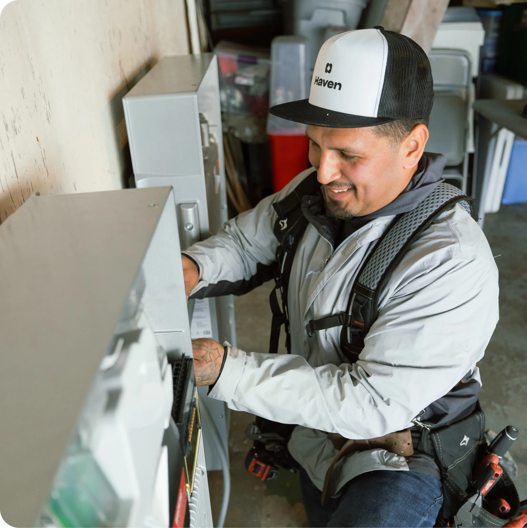 Haven battery installation